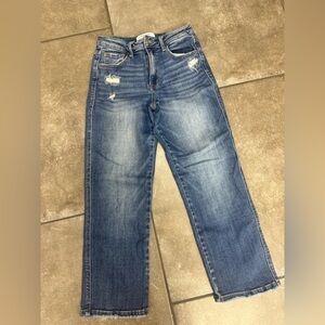 Lovervet Stylish Distressed Blue Women's Skinny Jeans